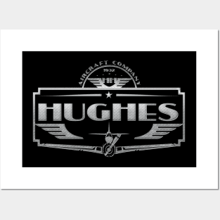 Hughes Aircraft Co. Inspired Design Posters and Art